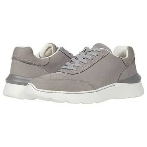 NEW!! Men's Clarks Sprintlite Lace Gray Leather Casual Sneakers Size 10.5M